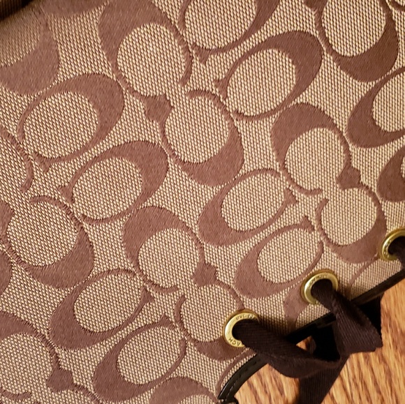 COACH trustee signature rainboots size 7 - Picture 2 of 8